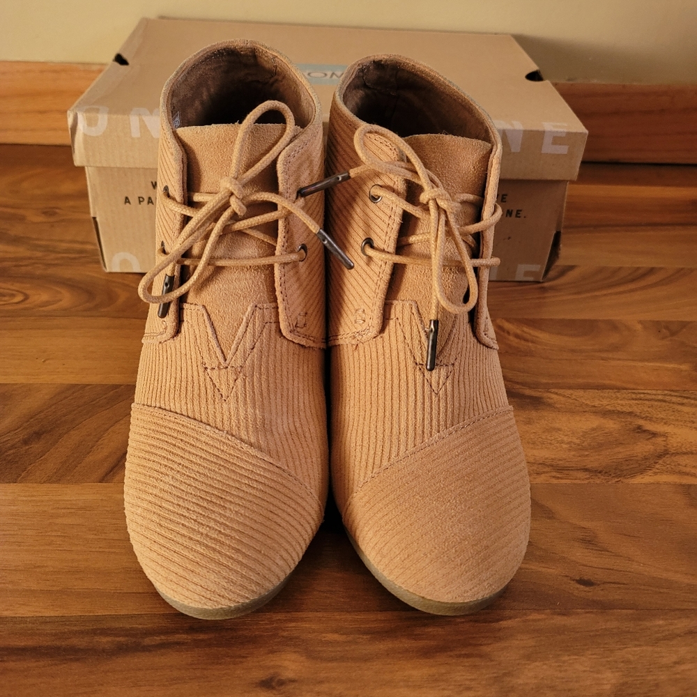 Toms women desert suede Kala Tan booties - Picture 7 of 7